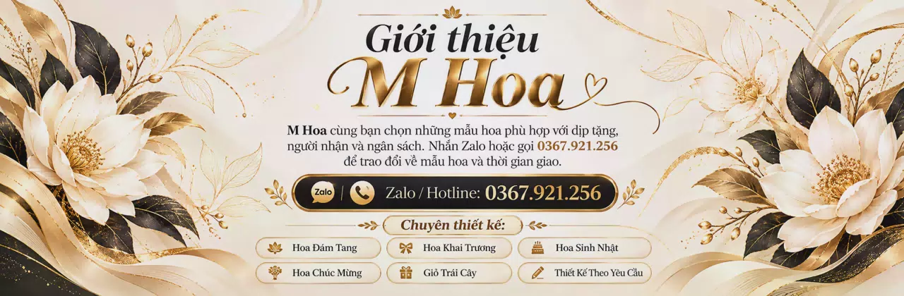 Ảnh bìa Shop hoa tươi Tân Uyên - Gửi sự quan tâm qua từng món hoa